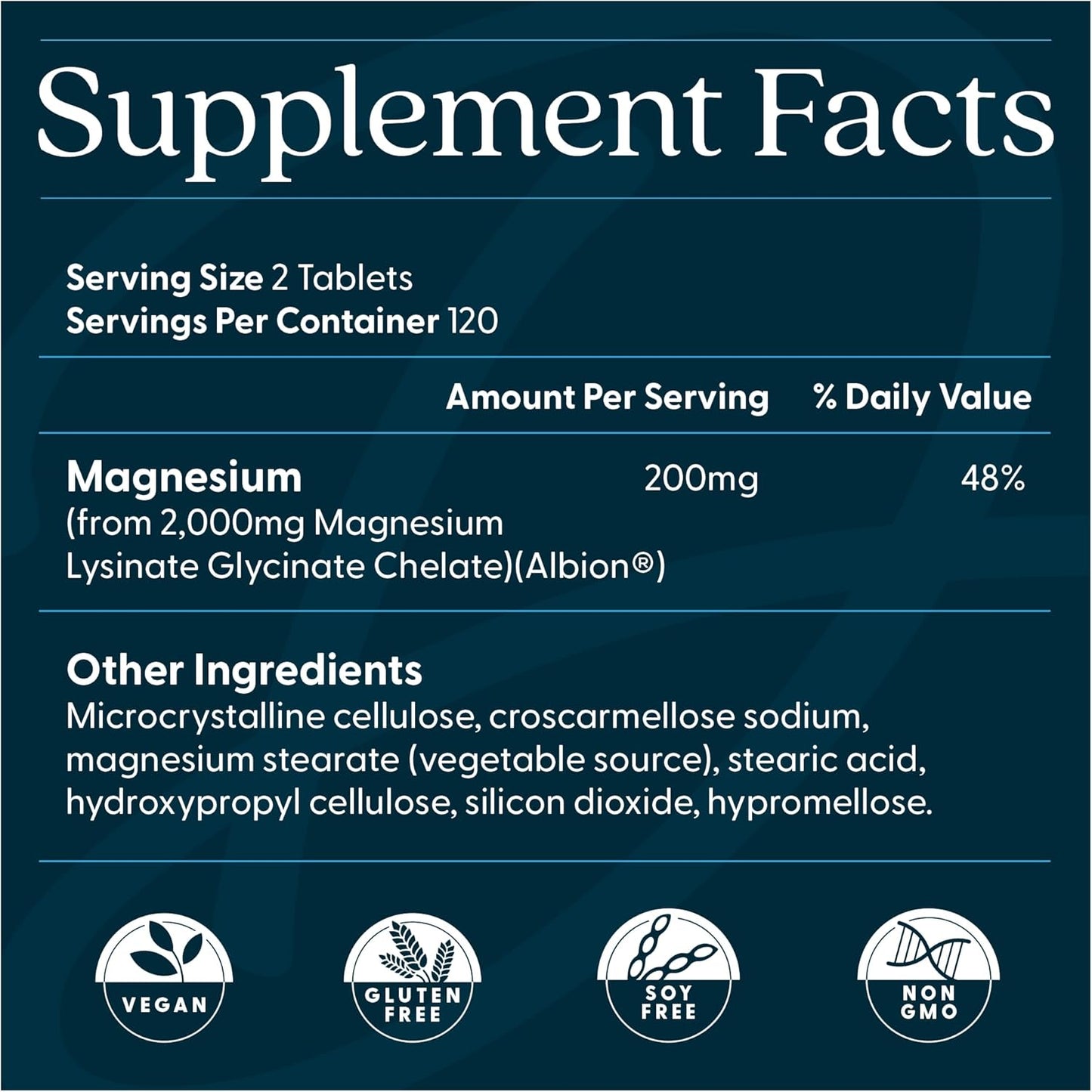 Doctor's Best High Absorption Magnesium Glycinate Lysinate, 100% Chelated, Non-GMO, Vegan, Gluten & Soy Free, 200 mg, 240 Count - Nirvana Guru