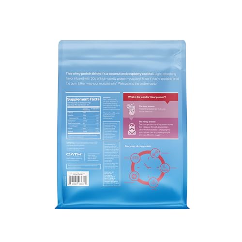 Clear Whey Isolate Protein Powder, Frosty Lemonade, 20g Complete Protein per Serving, No Added Sugar, Grass-Fed, 21 Servings Nirvana Guru