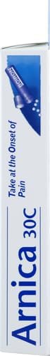 Boiron Arnica Montana 30C Homeopathic Medicine for Relief from Muscle Pain, Muscle Stiffness, Swelling from Injury, and Discoloration from Bruises - 3 Count (240 Pellets) - Nirvana Guru