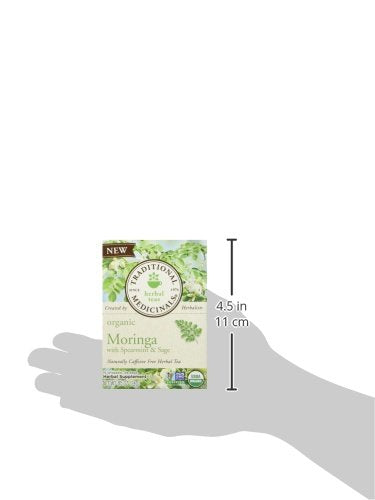 Traditional Medicinals Organic Red Clover, Caffeine Free, 16 Wrapped Tea Bags, 1.13 oz (32 g) - Nirvana Guru