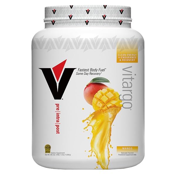 Vitargo Carbohydrate Powder, 2X Faster Absorbing, 4.4 LB Plain, Pre, Intra & Post, Sugar-Free Complex Carb Powder for Recovery, Endurance & Muscle Gain, Made in USA Nirvana Guru