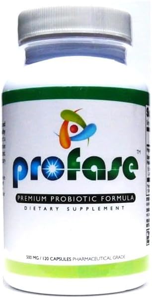 Profase Premium Probiotic Formula - Helps Support Balanced Flora Levels - 120 Capsules Nirvana Guru