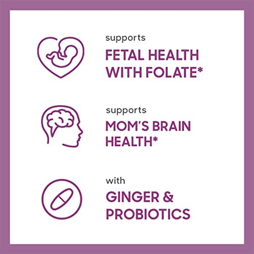 Rainbow Light Prenatal One High Potency Daily Multivitamin with Folate, Ginger and Probiotics; Supports Mom and Baby from Conception to Nursing; Vegan, 150 Tablets,* Pack May Vary Nirvana Guru