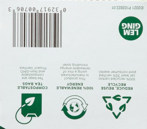 Traditional Medicinals Tea, Organic Ginger, Healthy Digestion, Pleasantly Spicy & Warming, 16 Tea Bags - Nirvana Guru