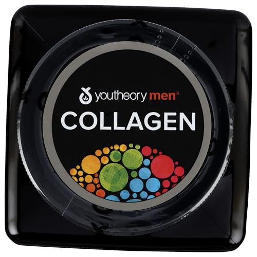Youtheory Men's Collagen - 5,000 mg Collagen - Daily Supplement for Men - for Hair & Skin Support* - Gluten, Soy & Dairy Free - 290 Tablets - Nirvana Guru