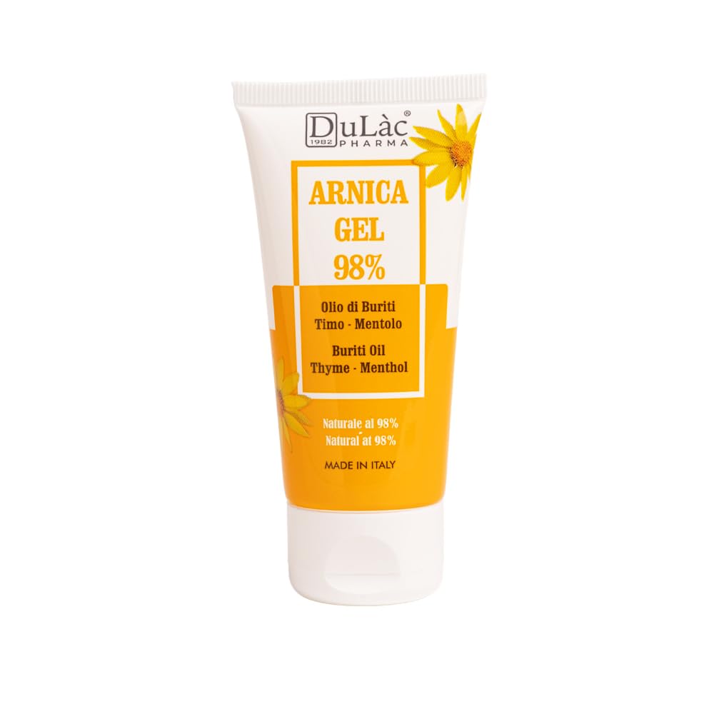 Dulàc - Arnica Gel for Bruising and Swelling 16.9 Fl Oz, 98% Arnica Montana Cream Extra Strength for Muscle and Joint Relief, Non-Greasy, Natural Formula, Cool Effect, Alcohol Free