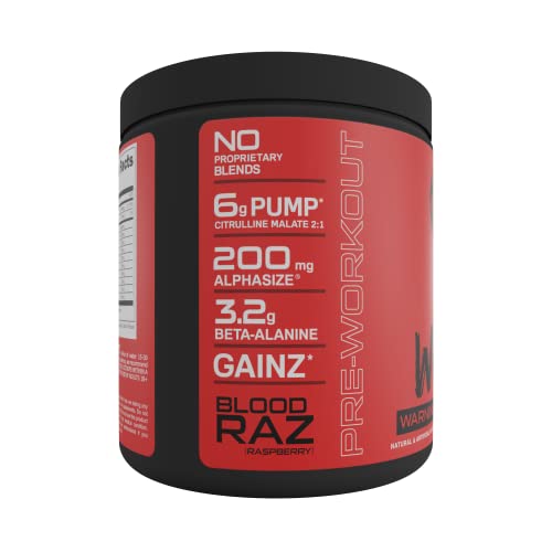 Bucked Up - Woke - HIGH STIM Pre Workout - Best Tasting - Focus Nootropic, Pump, Strength and Growth, 30 Servings (Strawberry Kiwi) Nirvana Guru