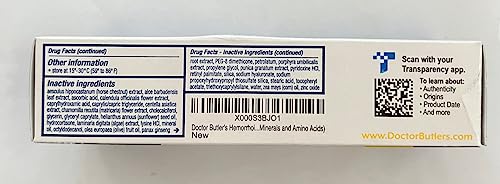 Doctor Butler’s Hemorrhoid & Fissure Ointment – Hemorrhoid Treatment and Hemorrhoid Cream with Lidocaine and Phenylephrine HCI for Fast Acting Relief of Pain, Swelling, Discomfort, and Itching (1 oz.)