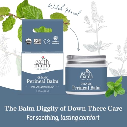 Earth Mama Postpartum Recovery Kit, Take Care Down There® Trifecta with Organic Perineal Balm, Sitz Bath & Herbal Peri Spray, 3-Piece Set Nirvana Guru