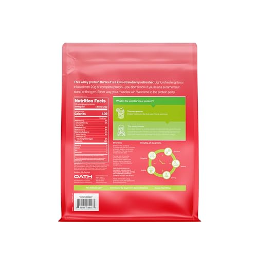 Clear Whey Isolate Protein Powder, Frosty Lemonade, 20g Complete Protein per Serving, No Added Sugar, Grass-Fed, 21 Servings Nirvana Guru