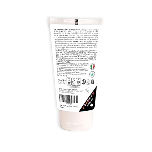 Dulàc - Arnica Gel for Bruising and Swelling 16.9 Fl Oz, 98% Arnica Montana Cream Extra Strength for Muscle and Joint Relief, Non-Greasy, Natural Formula, Cool Effect, Alcohol Free