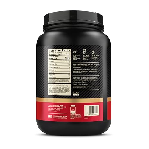 Optimum Nutrition Gold Standard 100% Whey Protein Powder, Double Rich Chocolate, 2 Pound (Packaging May Vary) - Nirvana Guru