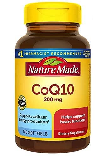 Nature Made CoQ10 200mg, Dietary Supplement for Heart Health Support, 80 Softgels, 80 Day Supply - Nirvana Guru