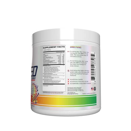 EHP Labs OxyShred Pre Workout Powder - Preworkout Powder with L Glutamine & Acetyl L Carnitine, Energy Boost Drink - Mango, 60 Servings Nirvana Guru