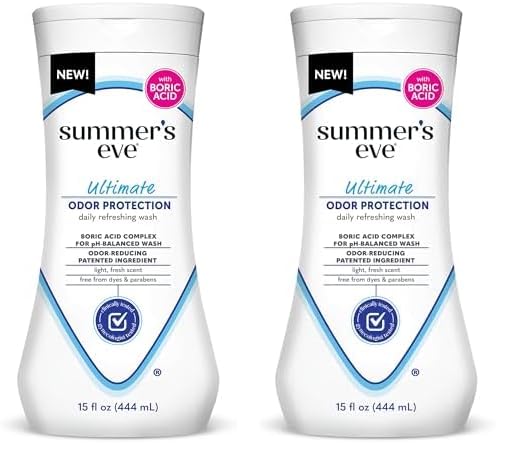 Summer's Eve, Ultimate Odor Control, Feminine Body Wash with Boric Acid, Removes Odor, Feminine Wash with pH Balance, 15 Fl Oz Nirvana Guru