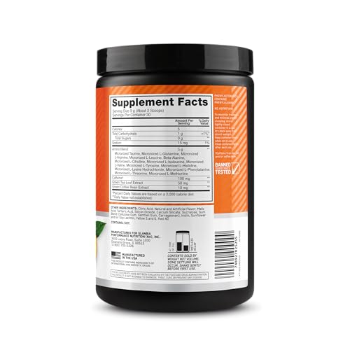 Optimum Nutrition Amino Energy - Pre Workout with Green Tea, BCAA, Amino Acids, Keto Friendly, Green Coffee Extract, Energy Powder - Concord Grape, 65 Servings (Packaging May Vary)