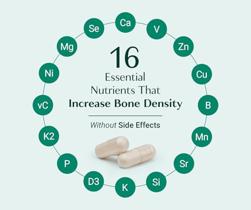 ALGAECAL Organic Red Algae Calcium Supplement for Bone Density, Vitamin K2 MK7 (100mg), Vitamin D3 (1600 IU), Magnesium (350mg) & Trace Minerals & Strength, Easy to Swallow, 120 Veggie Caps Nirvana Guru