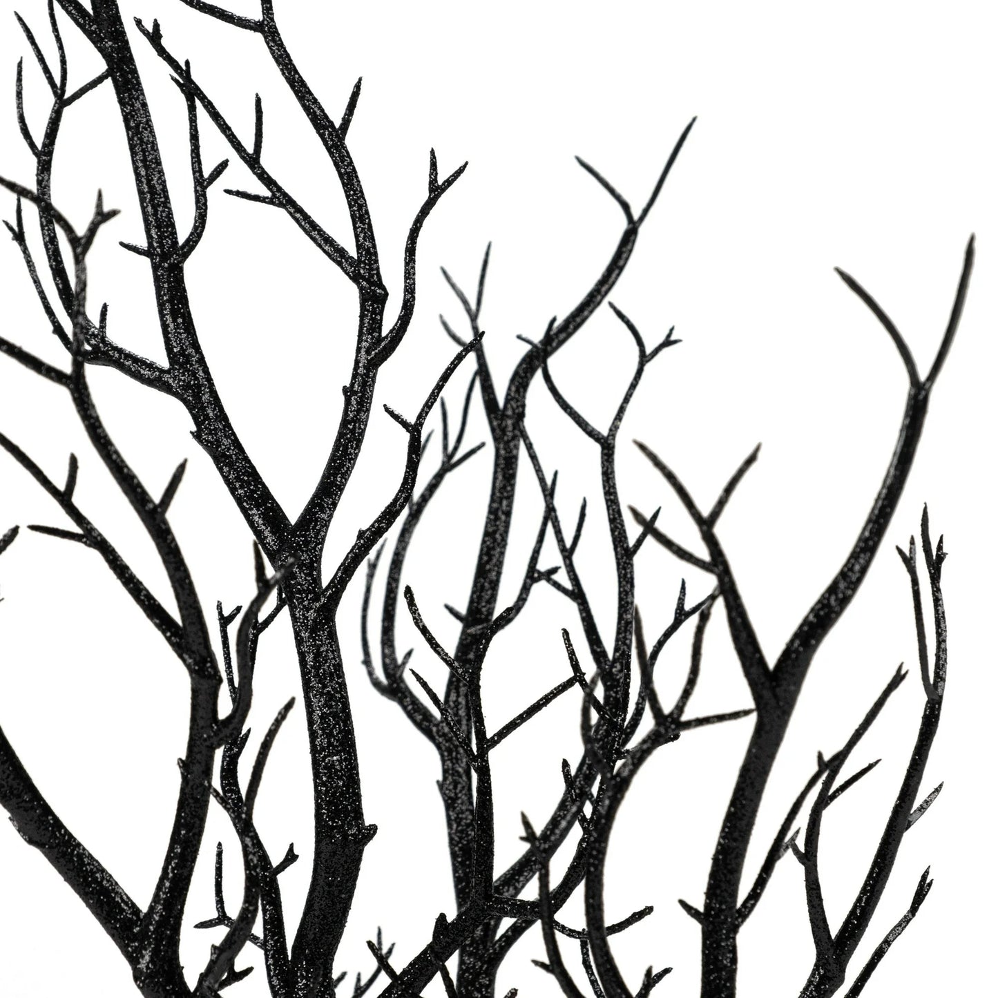Ghostly Disco Tree Tabletop Decor, Silver & Black, 18", Halloween by Way To Celebrate nirvanaguru