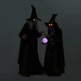 Member's Mark Pre-Lit Animated Crystal Ball Witches, Set of 2 nirvanaguru