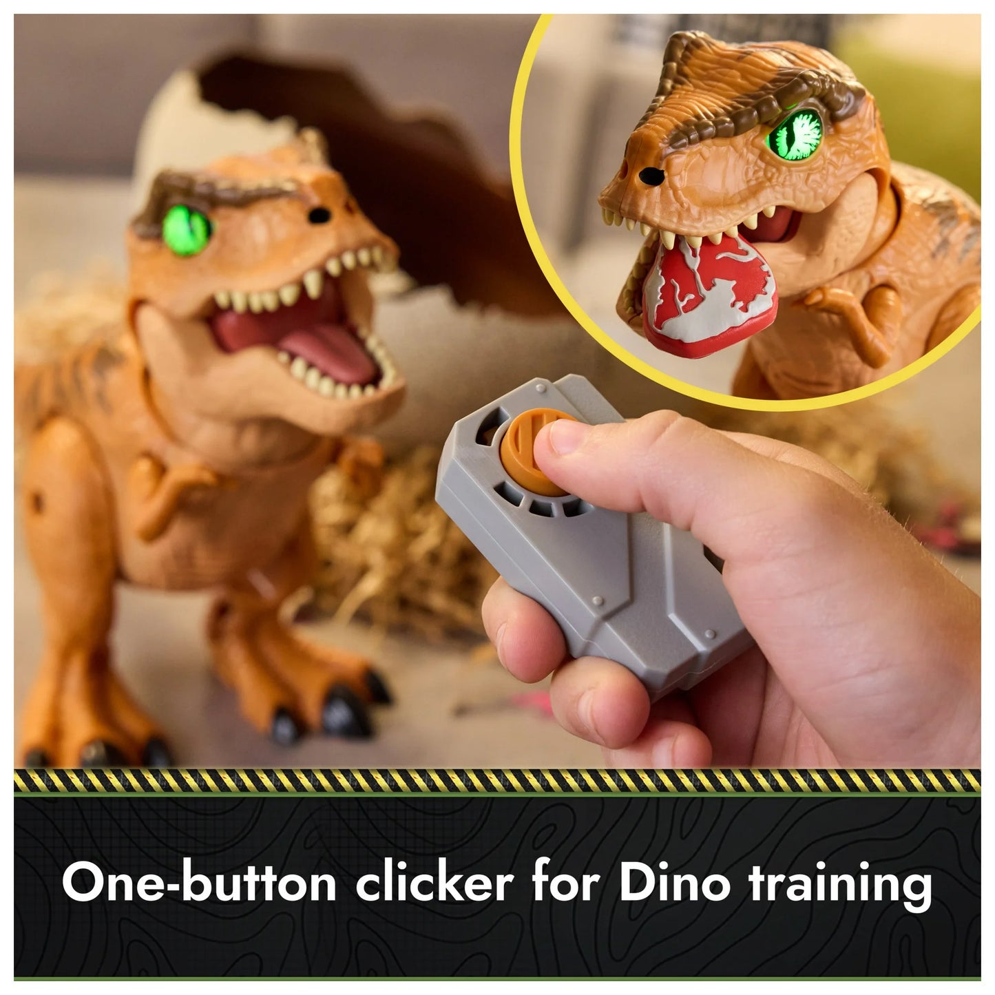 Jurassic World Primal Hatch T-Rex, Interactive Dinosaur Toy for Kids Ages 5 and up nirvanaguru