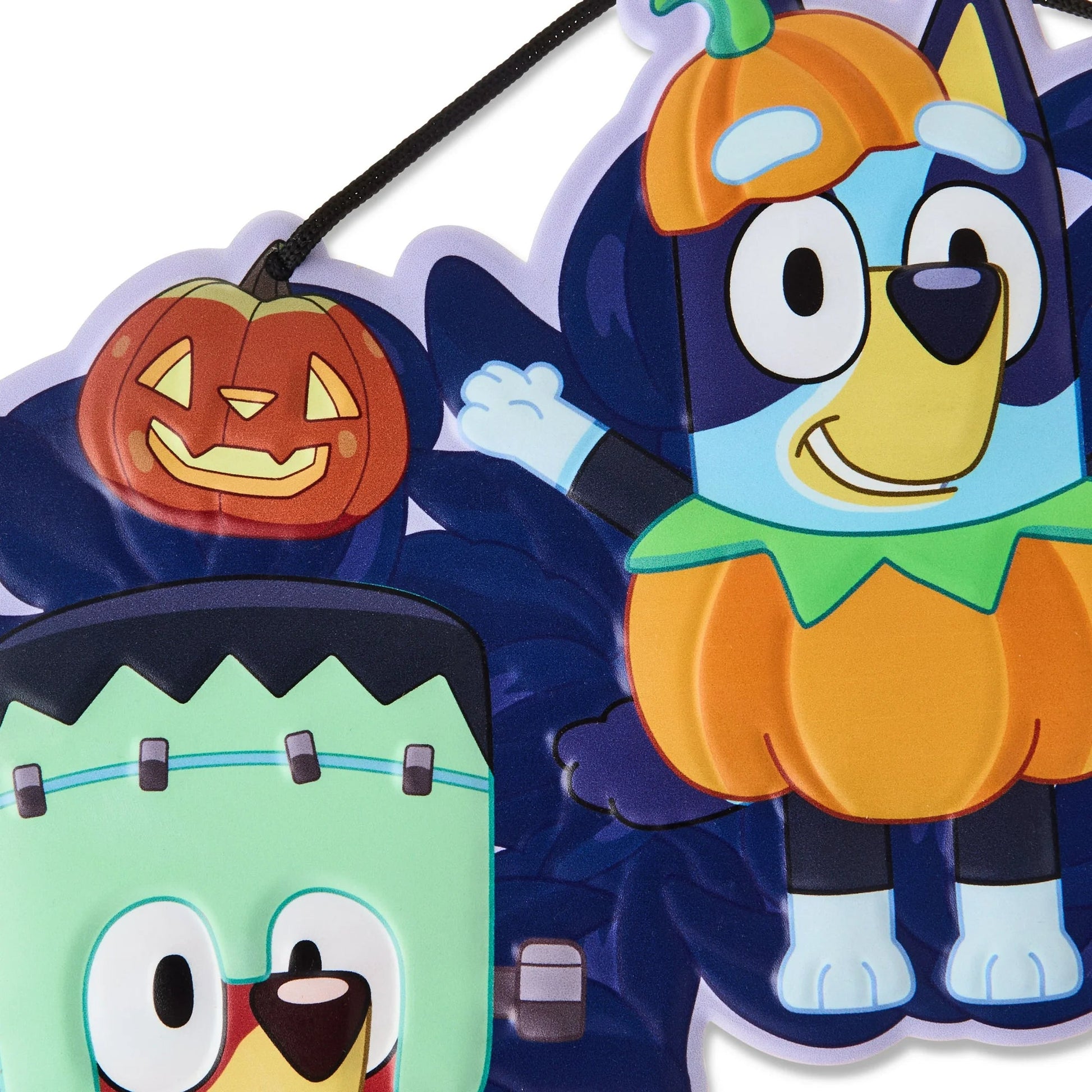 Bluey Halloween Metal Wreath, 15", Multi-Color, by Ruz nirvanaguru