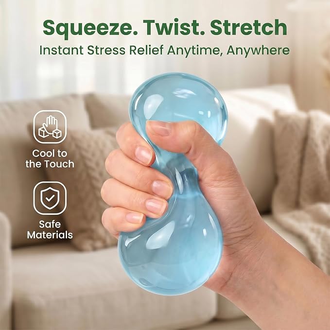Cheese Squishy Toy - Slow-Rising Cheese Squishy Squeeze Block - Stress Balls for Adults - Stress & Anxiety Relief Fidget Gift - Stress-Relief Set for the Office and Classroom (4PCS) Nirvana Guru
