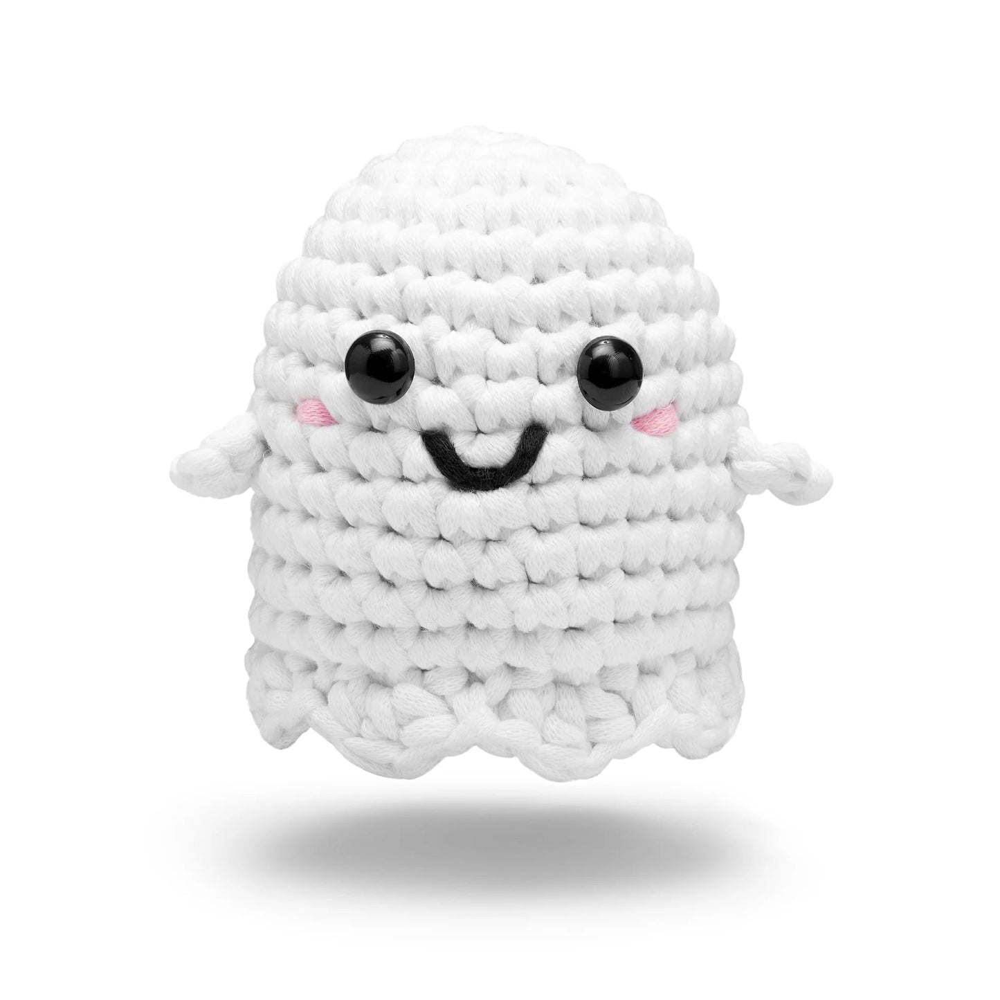 The Woobles Beginner Crochet Amigurumi Kits - Snooky The Ghost nirvanaguru