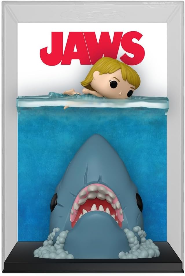 Funko Pop! Comic Cover: Jaws - Collectable Vinyl Figure - Gift Idea - Official Merchandise - Toys for Kids & Adults - Movies Fans - Model Figure for Collectors and Display Nirvana Guru