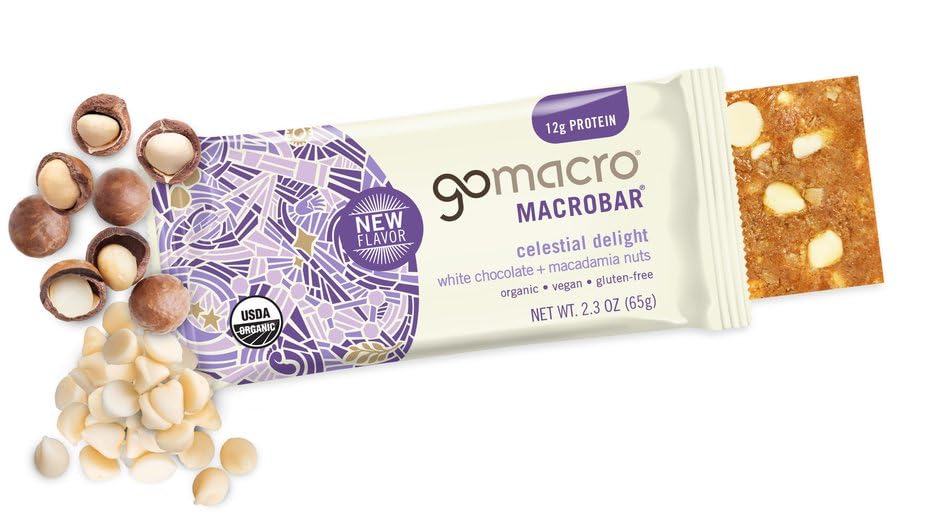 Gomacro, Nutrition Bar Oatmeal Chocolate Chip Organic 12 Count, 2.3 Ounce