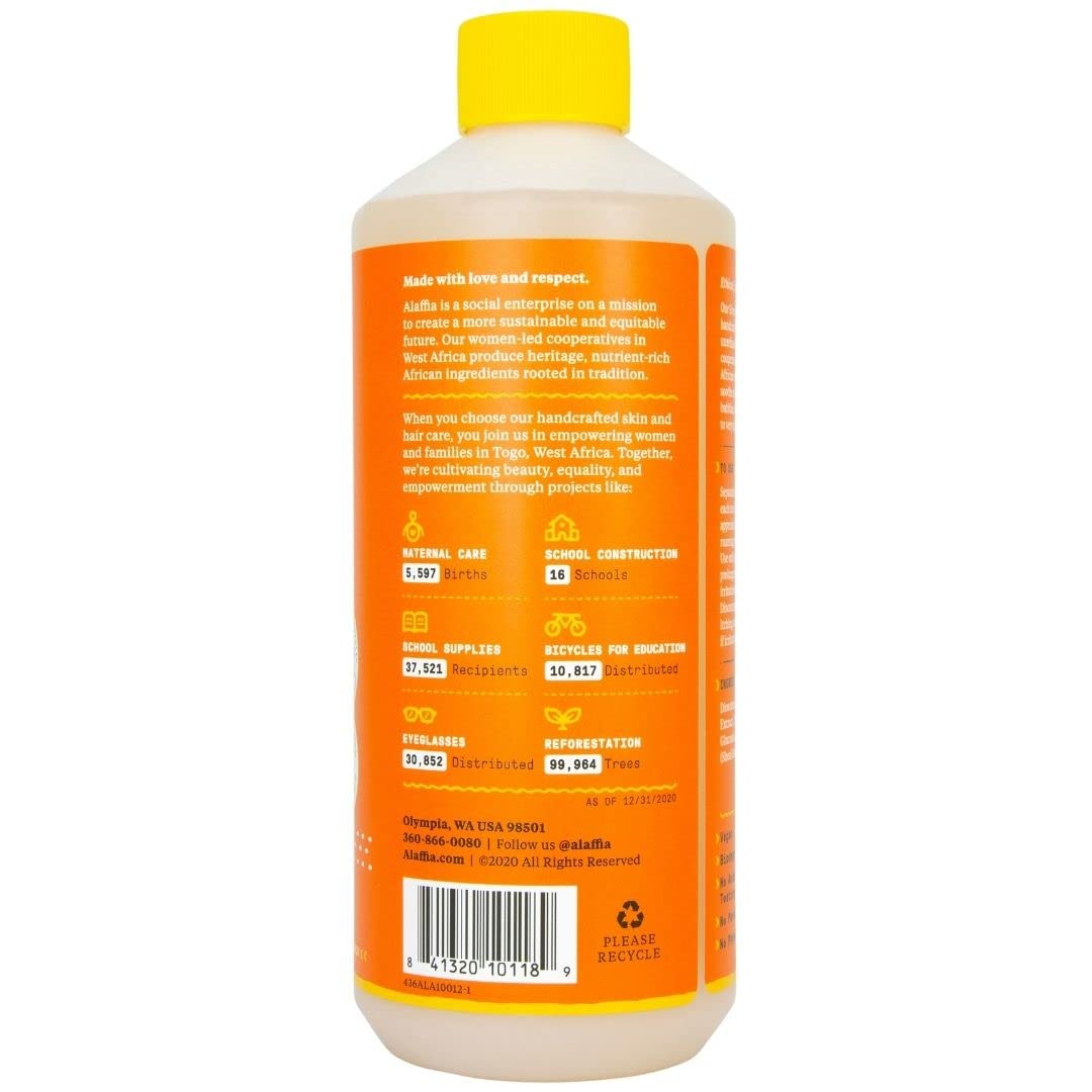 Alaffia Everyday Shea Bubble Bath, Soothing Support for Deep Relaxation and Soft Moisturized Skin, Made with Fair Trade Shea Butter, Cruelty Free, No Parabens, Vegan, Lavender, 16 Fl Oz - Nirvana Guru
