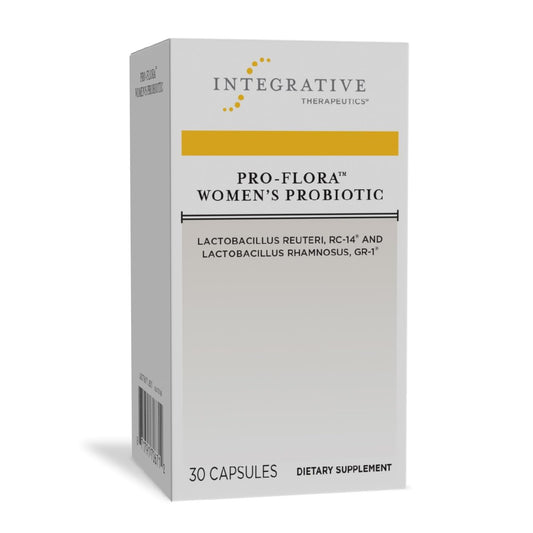 Integrative Therapeutics Pro-Flora Women's Probiotic - Lactobacillus rhamnosus GR-1 and Lactobacillus reuteri RC-14 Strains - Urogenital and Women's Health Support Supplement* - 30 Capsules - Nirvana Guru