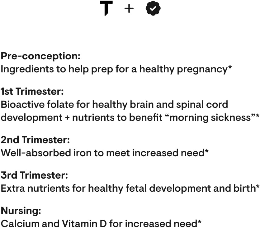 THORNE Basic Prenatal - Well-Researched Folate Multi for Pregnant and Nursing Women Includes 18 Vitamins and Minerals, Plus Choline - 90 Capsules - 30 Servings - Nirvana Guru