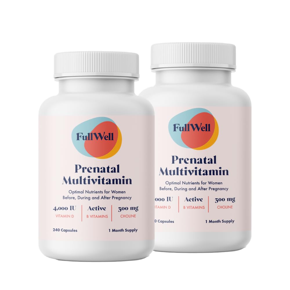 Prenatal Vitamins | Choline, folate, Vitamin D for fetal Growth, Brain Development | 26+ Vital Nutrients | Dietitian-Formulated, OBGYN Recommended, Non-GMO, 3rd Party Tested, 30 Servings Nirvana Guru
