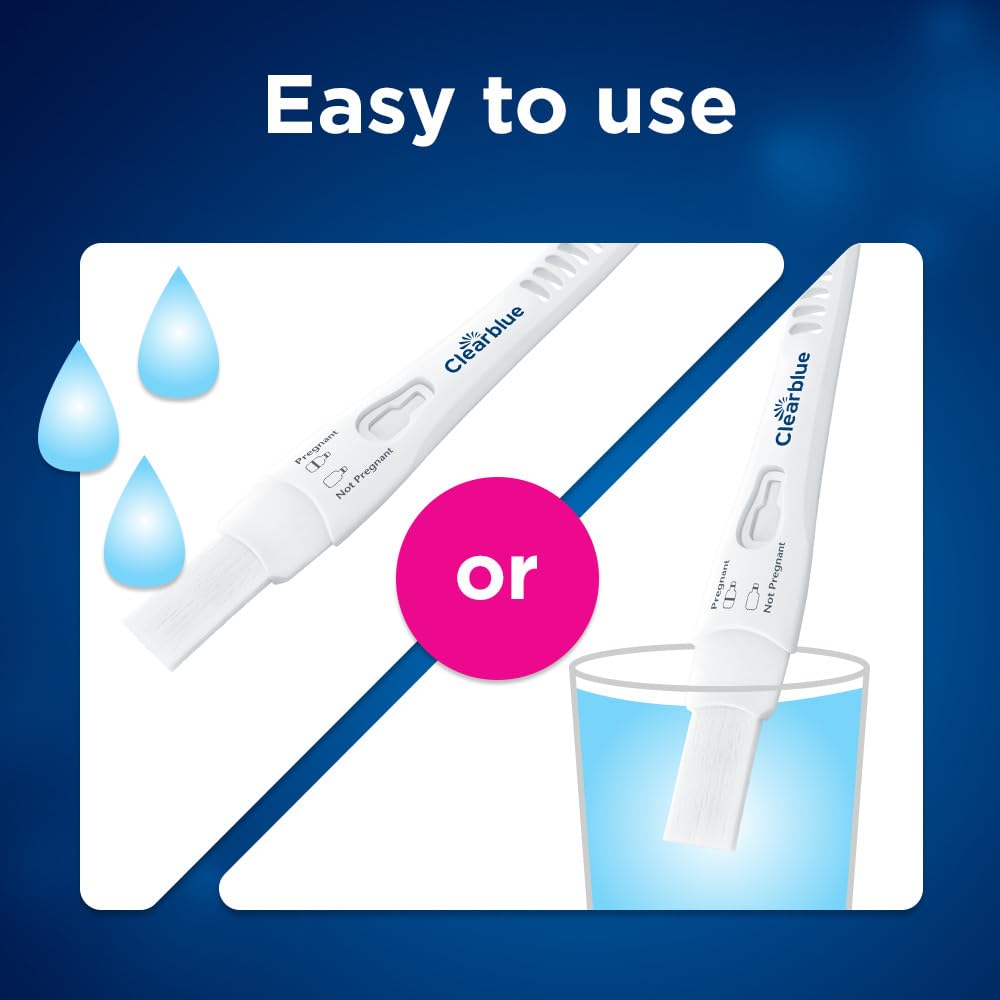 Clearblue Rapid Detection Pregnancy Test, Home Pregnancy Kit, 2 Count Nirvana Guru
