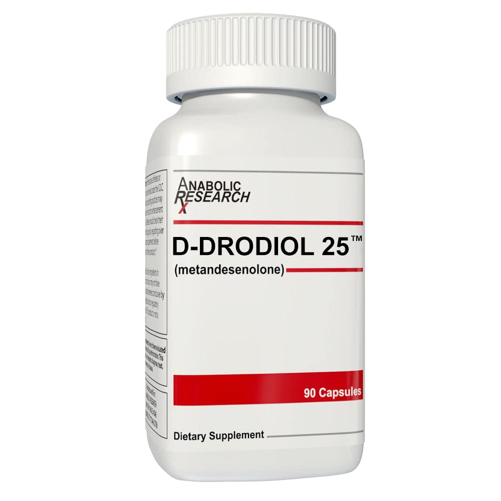 D-Drodiol 25 - Mass, Strength, & Power - 1 Month Supply Nirvana Guru