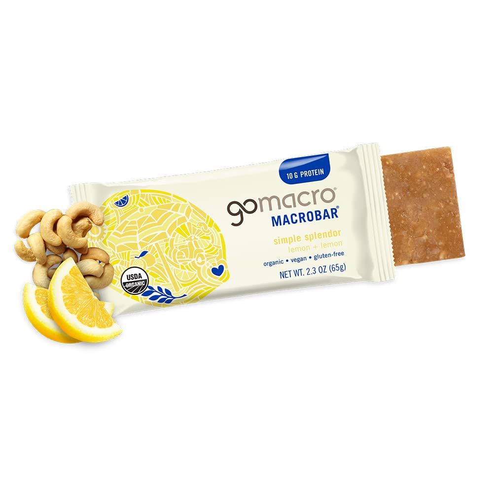 Gomacro, Nutrition Bar Oatmeal Chocolate Chip Organic 12 Count, 2.3 Ounce
