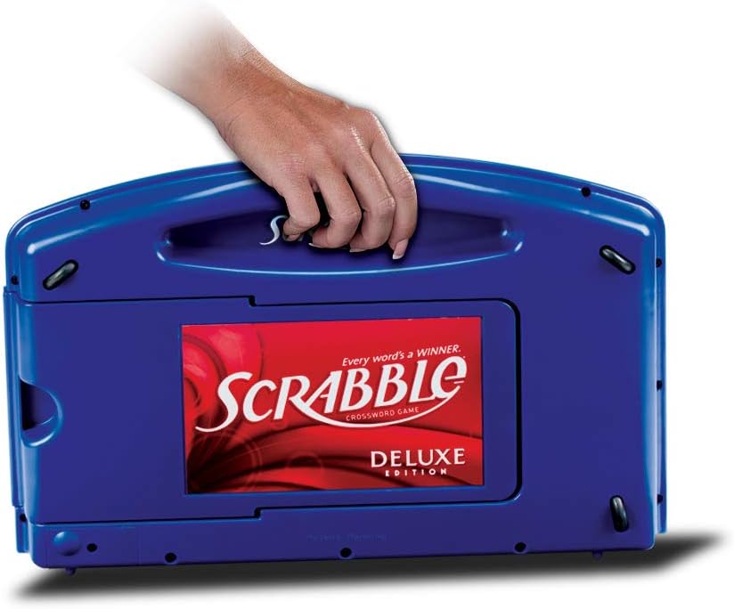 Hasbro Gaming Scrabble Deluxe Edition Board Game, (Amazon Exclusive) Nirvana Guru