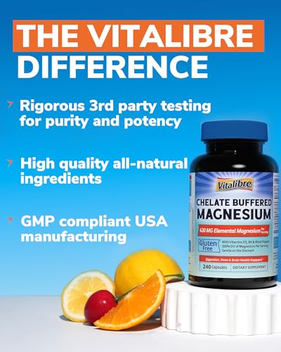 10 in 1 Magnesium Complex, 420mg Elemental Magnesium | Ultra Strength, Max Absorption | Chelated Magnesium Supplement for Sleep, Nerves & Heart Health | Non-GMO, 120 Vegan Capsules Nirvana Guru