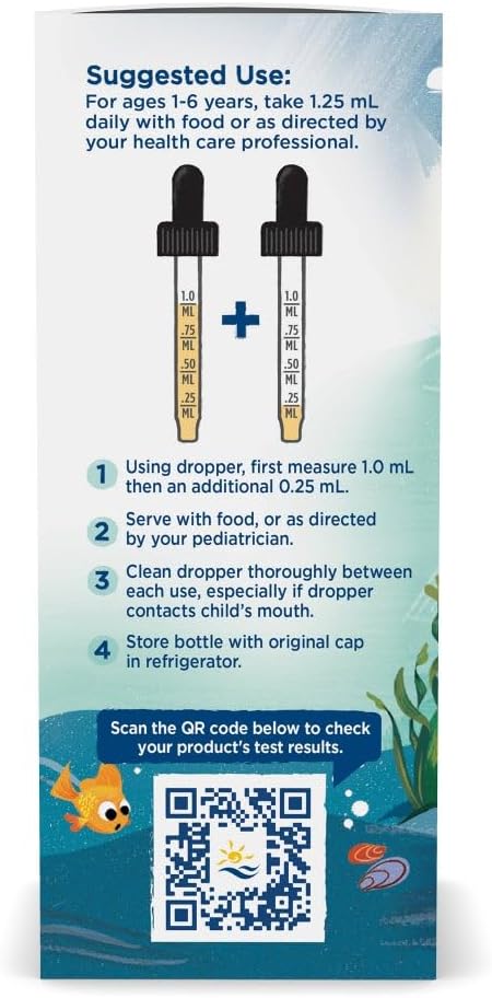 Nordic Naturals Children’s DHA Xtra, Berry Punch - 2 oz for Kids - 880 mg Total Omega-3s with EPA & DHA - Cognitive & Immune Function, Learning, Social Development - Non-GMO - 48 Servings - Nirvana Guru