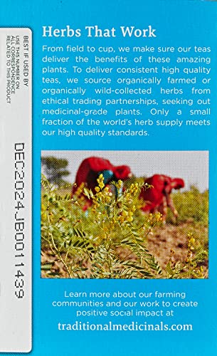 Traditional Medicinals Tea, Organic EveryDay Detox Dandelion, Supports Healthy Liver & Kidney Function, Detox, 16 Tea Bags - Nirvana Guru