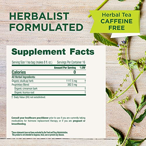 Traditional Medicinals Tea, Organic Chamomile, Calming, Calms Your Nerves, Supports Healthy Digestion, 96 Tea Bags (6 Pack) - Nirvana Guru