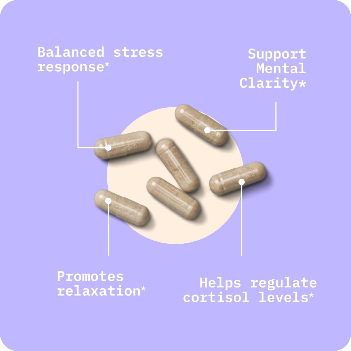 BodyBio Calm - Natural Stress Relief Blend with Rhodiola, Glycine & Phosphatidylserine - Supports Relaxation, Mental Focus & Balanced Cortisol - Non - Drowsy Formula Nirvana Guru