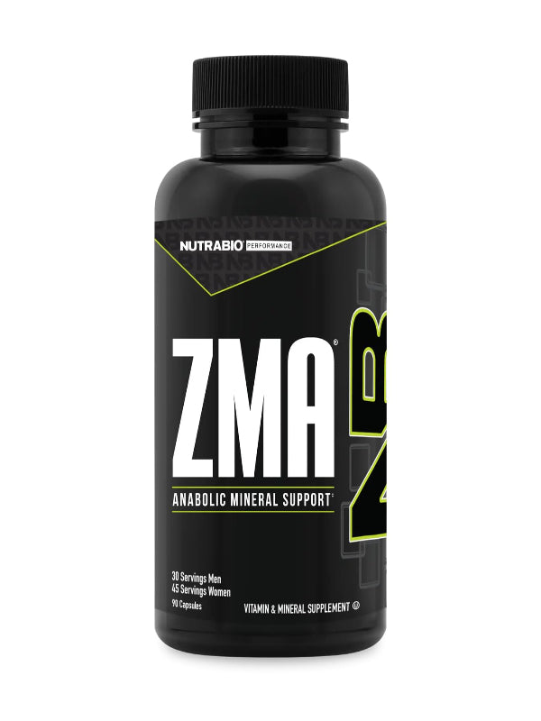 NutraBio ZMA Supplements for Men & Women- Zinc Magnesium Supplements to Support Hormone Levels -Sleep- Muscle Recovery-Immune Health 90 Count Nirvana Guru