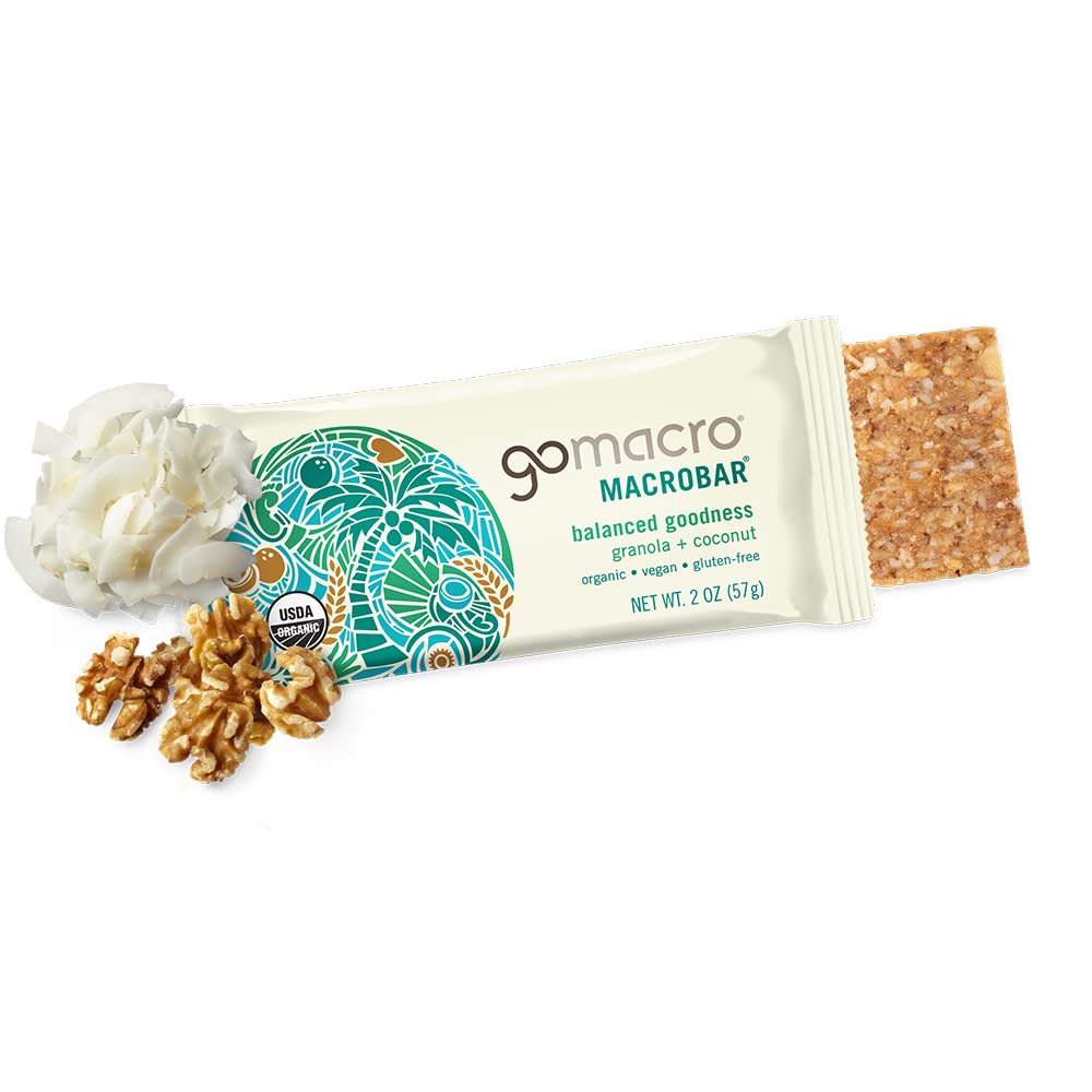 Gomacro, Nutrition Bar Oatmeal Chocolate Chip Organic 12 Count, 2.3 Ounce