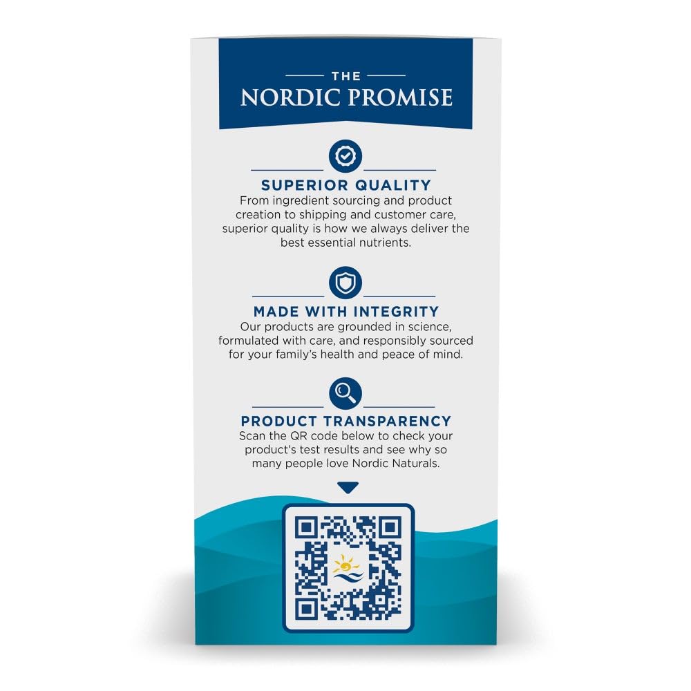 Nordic Naturals Omega-3, Lemon Flavor - 90 Soft Gels - 690 mg Omega-3 - Fish Oil - EPA & DHA - Immune Support, Brain & Heart Health, Optimal Wellness - Non-GMO - 45 Servings - Nirvana Guru