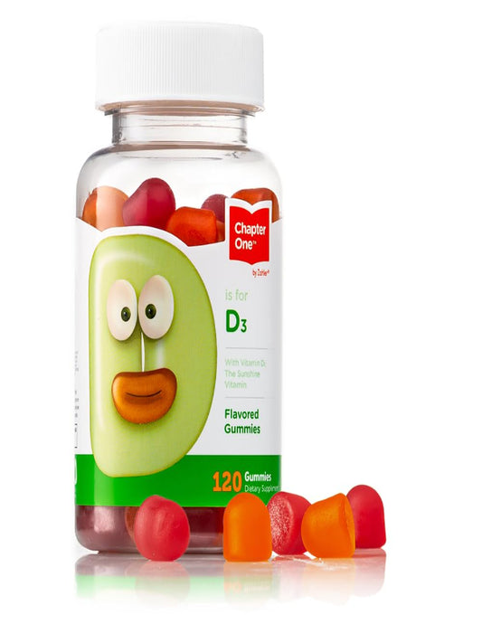 Zahler - Chapter One Vitamin D 3 1000 IU Gummies (60 Flavored Gummies) - Certified Kosher Chewable Vitamin D3 Gummies for Kids & Adults - VIT D3 Supplements - Made in USA Vitamin D Gummies - Nirvana Guru
