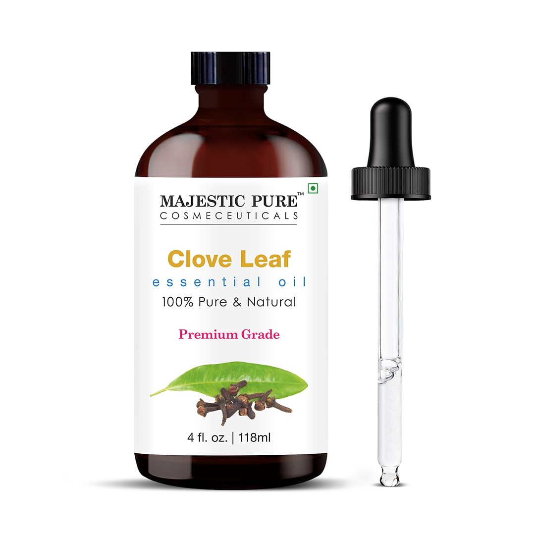 Majestic Pure Lavender Essential Oil with Glass Dropper | 100% Pure and Natural Lavender Oil | Premium Grade Essential Oils for Diffusers, Skin, Aromatherapy, Massage | 4 Fl Oz - Nirvana Guru