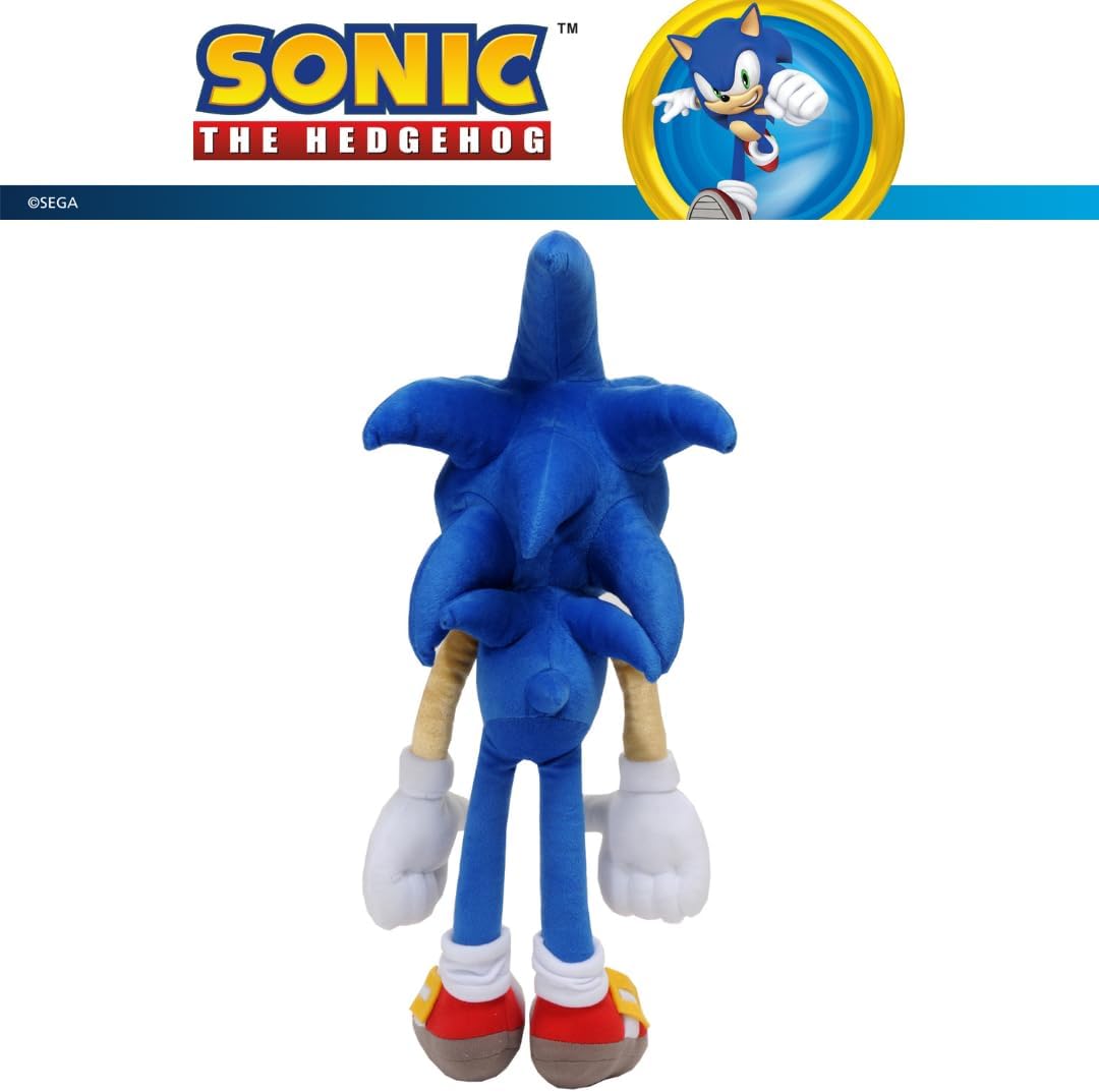 Franco Sonic The Hedgehog Anime Kids Bedding Super Soft Plush Cuddle Pillow Buddy, One Size, (Officially Licensed Product) Nirvana Guru