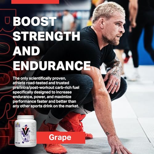 Vitargo Carbohydrate Powder, 2X Faster Absorbing, 4.4 LB Plain, Pre, Intra & Post, Sugar-Free Complex Carb Powder for Recovery, Endurance & Muscle Gain, Made in USA Nirvana Guru