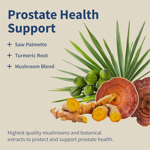 Snap Supplements Prostate Health Support Supplement, Saw Palmetto for Men Plus Stinging Nettle Root, Magnesium Citrate, Zinc and Plant Sterols, Supports Male Urinary Tract Health, 90 Capsules - Nirvana Guru